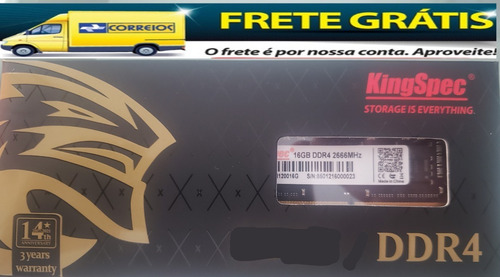 Imagem 1 de 2 de Memória Para Notebook 16gb 2666mhz