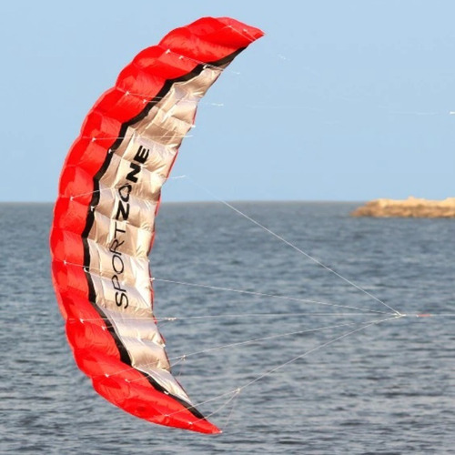 Imagen 4 de 4 de Kite Foil Cometa 1.8 Mt Training + 2 Líneas Y Comandos