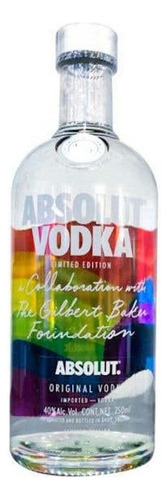 Paquete De 3 Vodka Absolut Rainbow 750 Ml