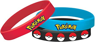 Pokemon Pulseras De Goma Fiesta