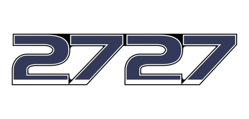 Adesivo Emblema Resinado Compatível Caminhão Ford 2727 Cm30