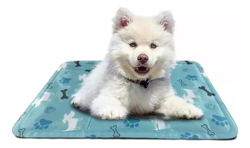 Cama De Verano - Manta Gel Fría Para Mascotas Perros Gato M