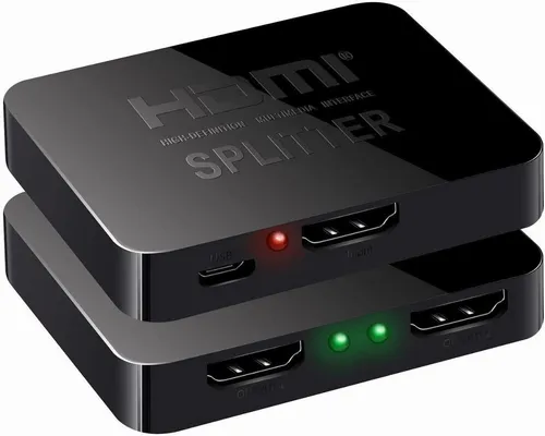 comprar Minidivisor Hdmi Splitter Amplificador 4k 1 Entrada 2 Salida