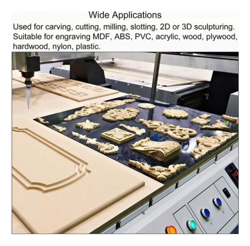 Broca Cortador En V Para Pcb Grabado Router Fresa Grados Cnc