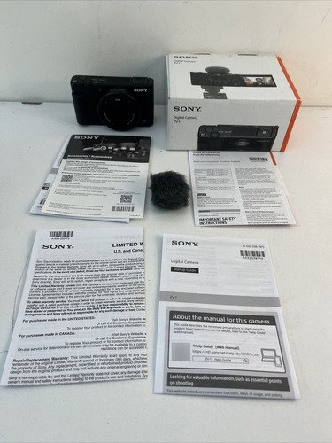 Sony Zv-1 Compact Digital Camera For Content Creators Gs