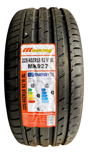 Llanta 225/40zr18 92w Xl Mileking Mk927 Índice De Velocidad W
