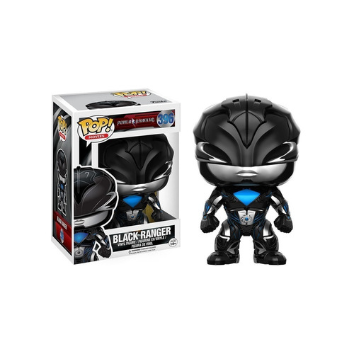 Funko Pop Black Ranger 396 - Power Rangers- Nuevo Original