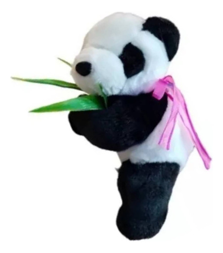 Oso Panda De Peluche Souvenir Pandita Peluche Chico Bambú