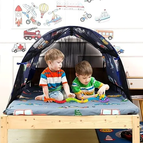 Crawlbo Tienda De Campaña Para Niños Camas Gemelas - Cars Wo