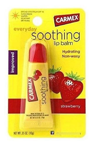 Bálsamos Y Hidratantes - Carmex Strawberry Flavor Everyd