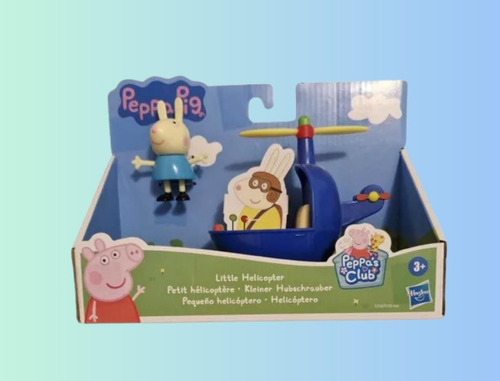 Rebeca Liebre De Peppa Pig Pequeño Helicóptero
