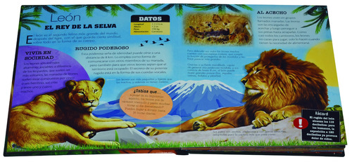 Pop Up Escenarios 3D: Animales Increibles, de Maeso Lola. Editorial Silver Dolphin (en español), tapa dura en español, 2019