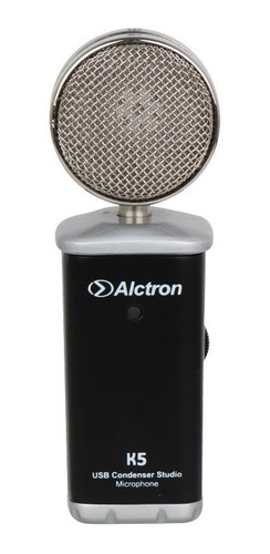 Imagen 5 de 7 de Micrófono Condensador Con Soporte Usb Alctron K5 Cardioide