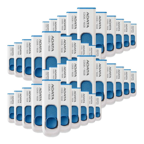 Kit 40 Memoria Usb 16gb Adata Ac008 2.0 Ac008-16g-rwe
