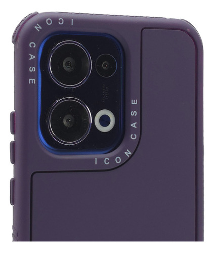 Funda 3 En 1 Para Oppo Reno 13 5g Case Uso Rudo Protector Supreme - Violeta Oppo Reno 13 5g