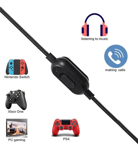 2 Cables Para Auriculares Gpro X G233 G433.-
