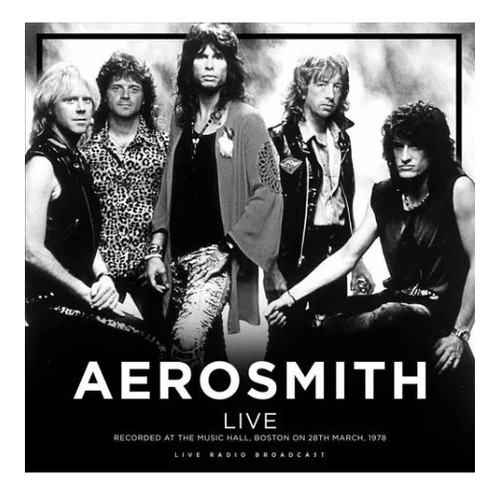 Aerosmith Live At The Music Hall Boston 1978 Lp Fore