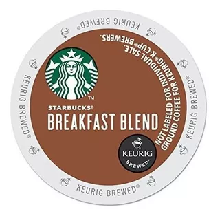 K-cups Starbucks Breakfast Blend Coffee Keurig 24 Unidades