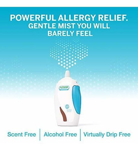 Imagen 7 de 9 de Flonase Sensimist Alergia Alivio En Aerosol Nasal, Cuenta 60
