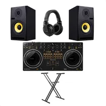 Comprar Kit Dj Controlador Pioneer Ddj-rev1 Bk Bafles 130w Auris Pie