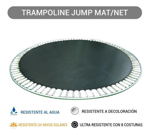 Imagen 4 de 6 de Trampolín Brincolín De 8 Pies 2.43m Diametro Envio Gratis