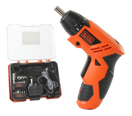 Atornillador Black Y Decker 4.8 V Accesorios Caja