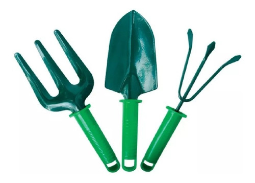 Set Herramientas Jardinería Power X 3 Pcs Pala Rastrillo Rem