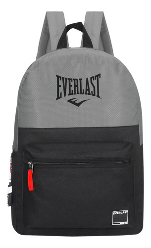 Mochila Everlast Porta Notebook Urbana Reforzada 100% Original Deportiva Escolar Gimnasio Gym Unisex  