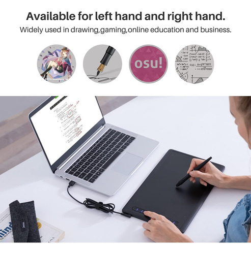 Tablet Dibujo Gráfica Artisul M0610 Pro Lapiz Capacitiv 8192