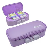 Comprar Estuche De Lápices Con Cerradura, Impermeable, Gran Capacida