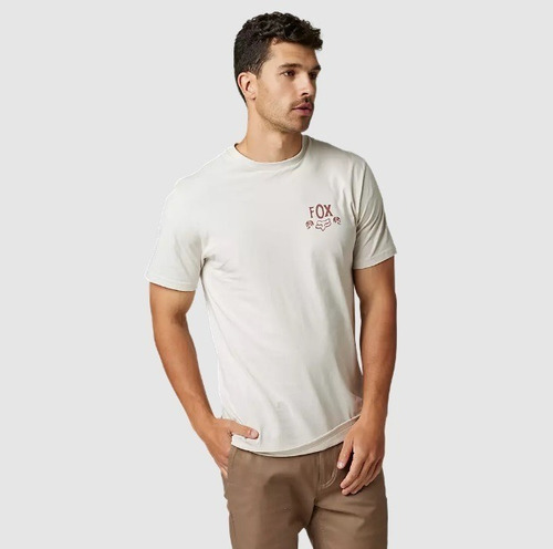 Polera Fox Premium No Contest Blanco