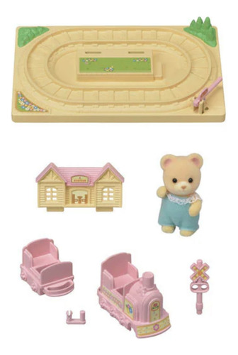 Sylvanian Families Set Baby Tren Cho Cho Calico Critters .