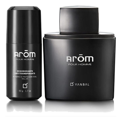 Perfume Hombre Arom Yanbal + Desodorante De Regalo