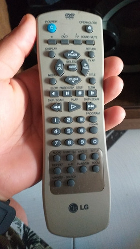 Imagem 6 de 7 de Aparelho De Dvd LG Com Controle Remoto Funcionando Que Lindo