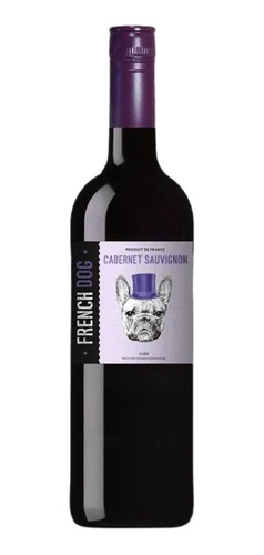 Vinho Francês French Dog Cabernet Sauvignon Igp 750ml Tinto