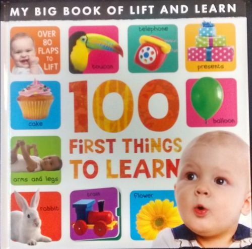 Big Book Of Lift And Learn,my: 100 First Rhings To Learn, de Grupo Editor. Editorial Little Tiger Press, tapa dura en inglés, 2013