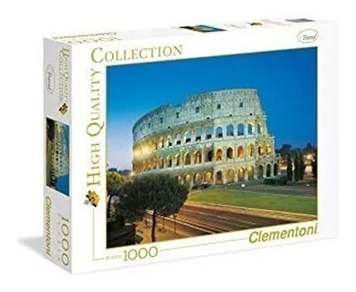 Puzzle Rompecabeza Clementoni X 1000 Coliseo Romano Full
