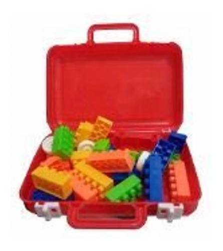 Imagen 4 de 4 de Valija Mini Blocks Duravit Juego Bloques 29 Piezas Art 511