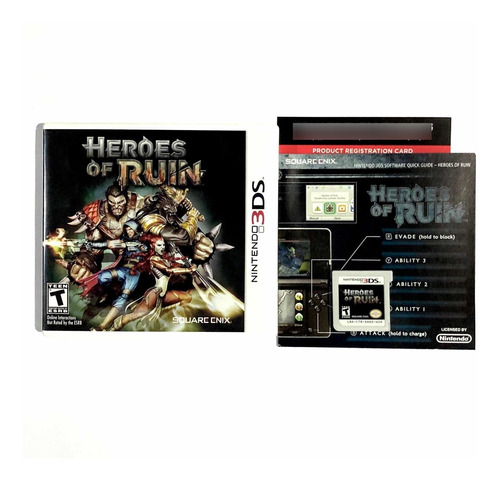 Heroes Of Ruin - Juego Original Para Nintendo 3ds