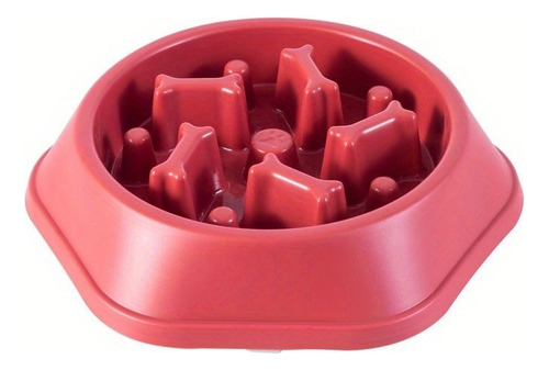 Comedero Comelento Perro Gloton Importado Antideslizante Varios
