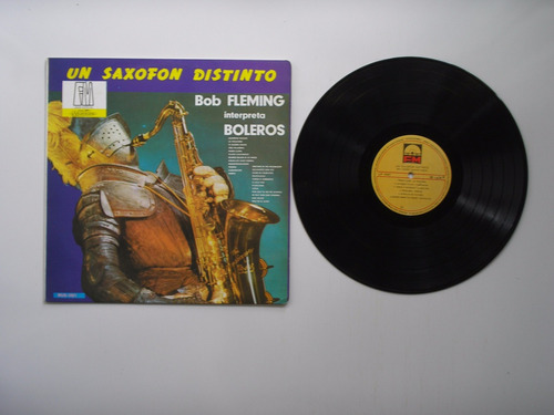 Lp Vinilo Bob Fleming Un Saxofon Distinto Boleros 1978