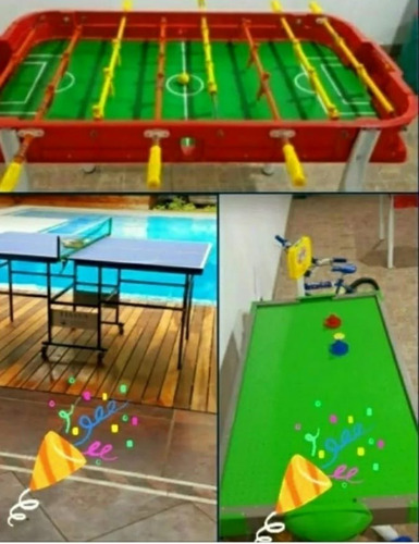 Alquiler Inflable Metegol Tejo Plaza Pelotero Mercadopago