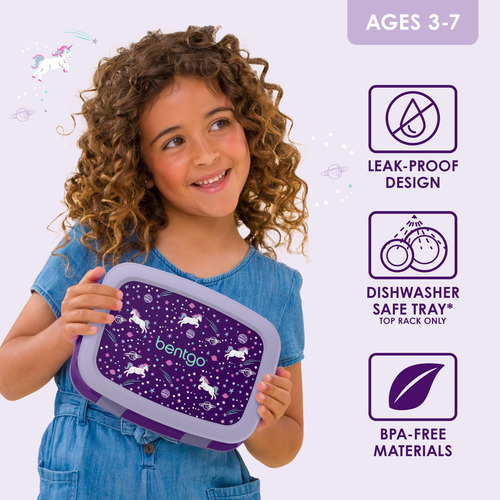 Lonchera Infantil A Prueba De Fugas 5 Compartimentos Estilo