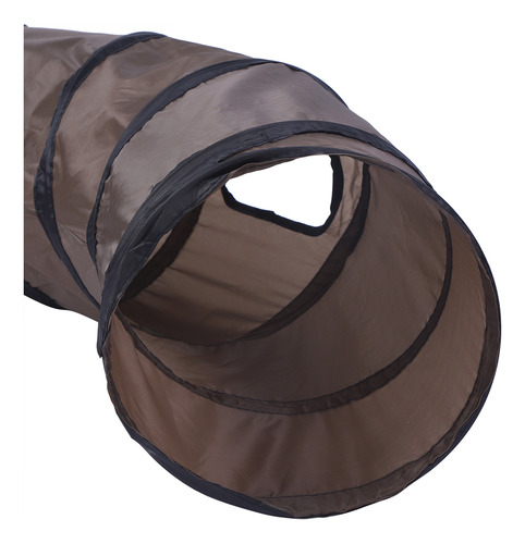 Pet Cat Tunnel Toy Con Agujeros Curvos En Forma De S Para Ju