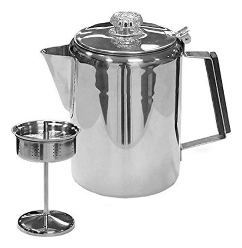 Stansport Acero Inoxidable Percolater 9cup Cafetera