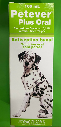 Antiséptico Bucal Para Mascotas Petever Plus Oral 100ml