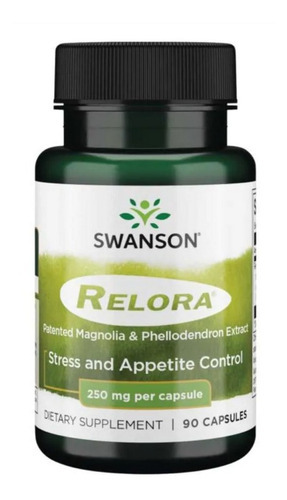 Relora Appetite Control para perda de peso 90 cápsulas, por exemplo, E18 sem sabor