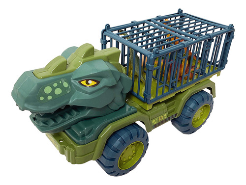 Camión De Transporte De Dinosaurios Playset, Vehículo De Tra