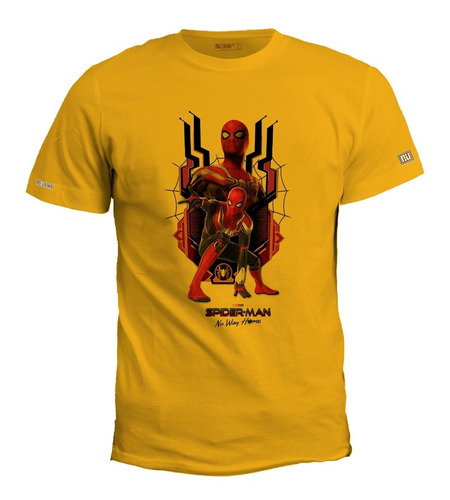 Camiseta Estampada Spider-man No Way Home Película Irk    