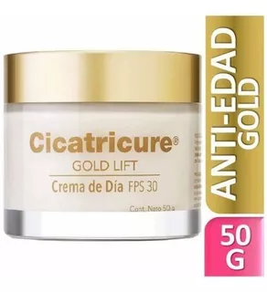 Crema De Día/noche Cicatricure Gold Lift Fps 30 Frasco 50g